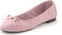 Lascana Ballerina's met strikapplicatie vegan - Thumbnail 2