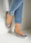 Lascana Ballerina's Sneaker lichte vrijetijdsschoen sneaker instapper lage schoen platte zool vegan - Thumbnail 7