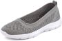 Lascana Sneaker-ballerina s ultralichte slipper slip-on sneaker vrijetijdsschoen vegan - Thumbnail 2