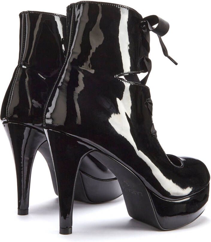 Lascana Belle Affaire Highheel sandaaltjes Enkellaars met plateau