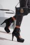 Lascana Belle Affaire Highheel sandaaltjes Enkellaars met plateau - Thumbnail 6