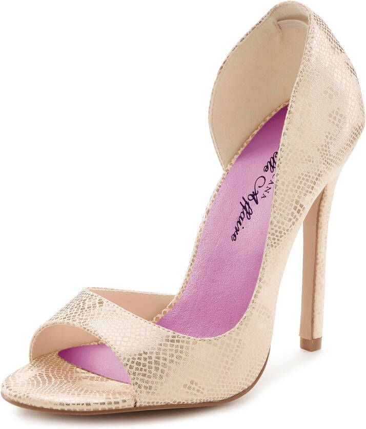 Lascana Belle Affaire Highheel sandaaltjes Peeptoe pumps met hoge hak