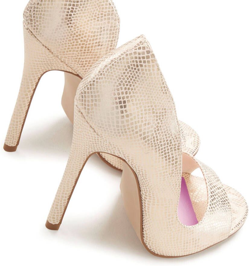 Lascana Belle Affaire Highheel sandaaltjes Peeptoe pumps met hoge hak