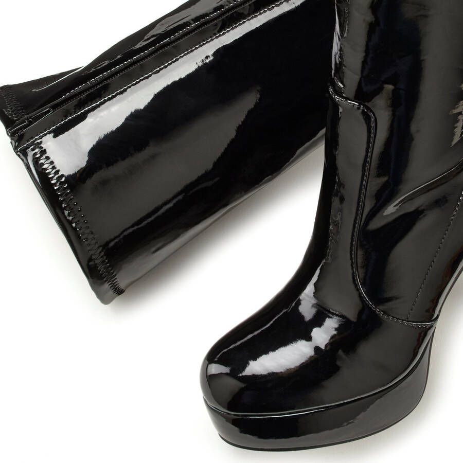 Lascana Belle Affaire Overknee-laarzen Hakken enkellaars met plateau