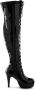 Lascana Belle Affaire Overknee-laarzen High-heel enkellaars om te veterschoenen - Thumbnail 4