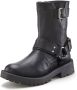 Lascana Bikerboots met trendy siergespen laarzen enkellaars - Thumbnail 2
