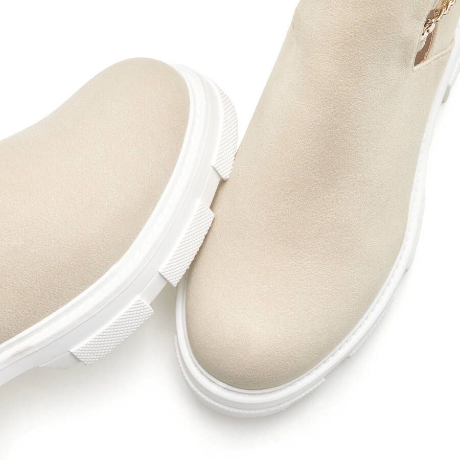 Lascana Chelsea-boots met modieuze kettingdetail enkellaarsjes