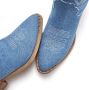 Lascana Cowboy boots Cowboy enkellaars western enkellaars ankleboots in denim-look - Thumbnail 5