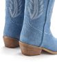 Lascana Cowboy boots Cowboy enkellaars western enkellaars ankleboots in denim-look - Thumbnail 6