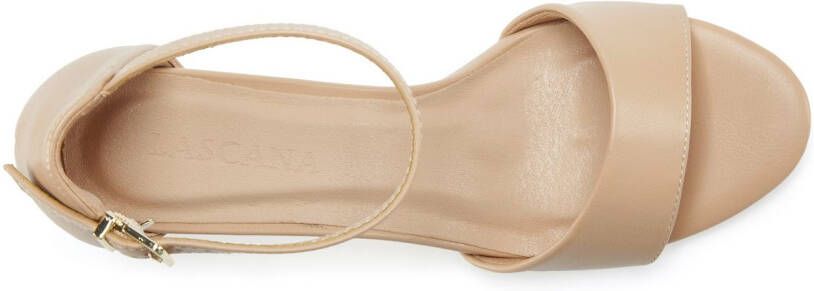 Lascana Highheel sandaaltjes Zomerschoen sandaal riemzandalen VEGAN