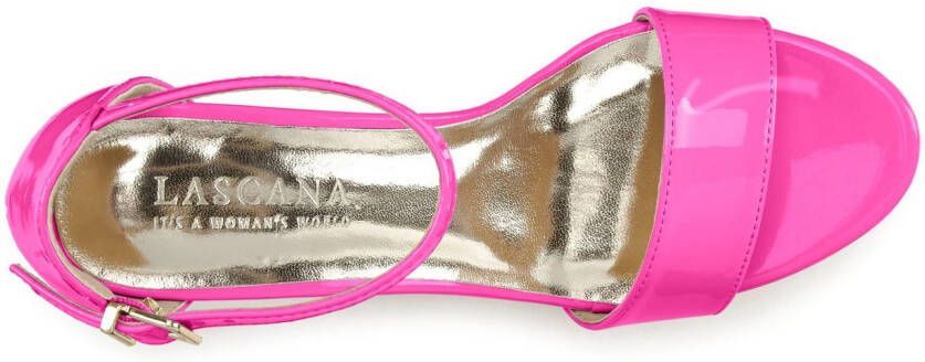 Lascana Highheel sandaaltjes Zomerschoen in tijdloos ontwerp bandjessandaal vegan