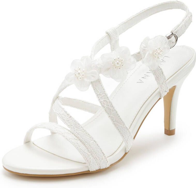 Lascana Highheel sandaaltjes Zomerschoen romantische sandaal