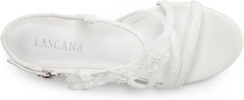 Lascana Highheel sandaaltjes Zomerschoen romantische sandaal