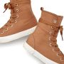Lascana Laarsjes in combat-look high top sneaker veterschoen textiel laarzen - Thumbnail 5