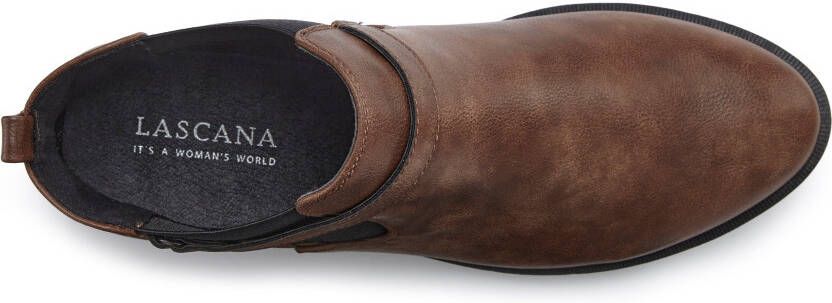 Vivance Chelsea-boots met stretch inzet enkellaarsjes vegan