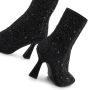 Lascana Highheel-laarsjes Sock Boot Instaplaarzen enkellaarsjes elastisch materiaal siersteentjes - Thumbnail 5