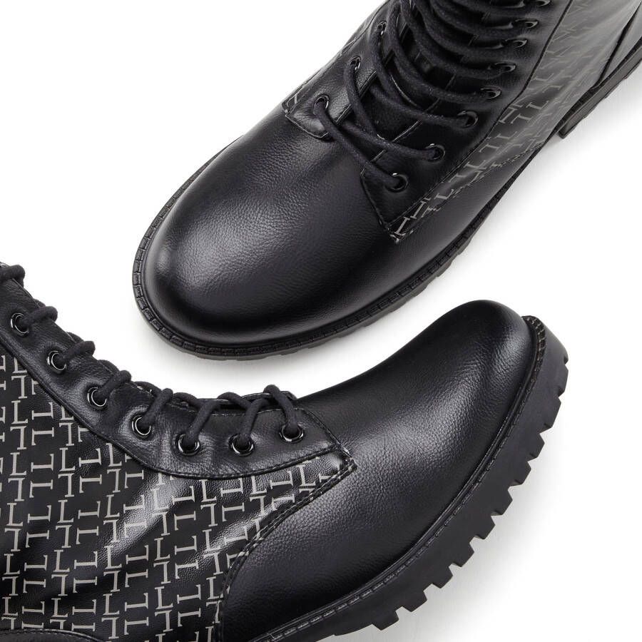 Lascana Laarsjes met modieuze print laarzen boots vegan