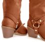 Lascana Laarsjes Cowboylaarzen Slouchy boots met afneembare schacht Laarzen VEGAN - Thumbnail 6