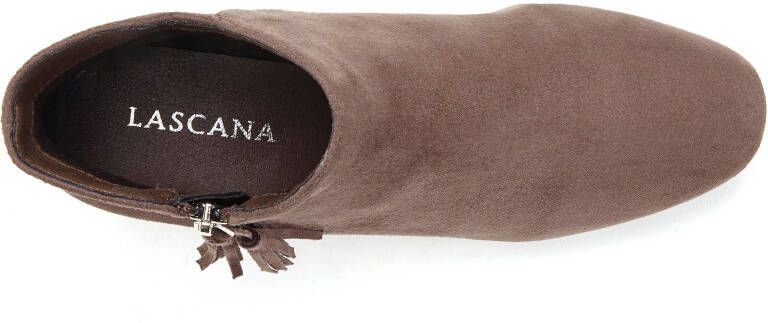 Lascana Laarsjes Laarzen met comfortabele blokhak VEGAN