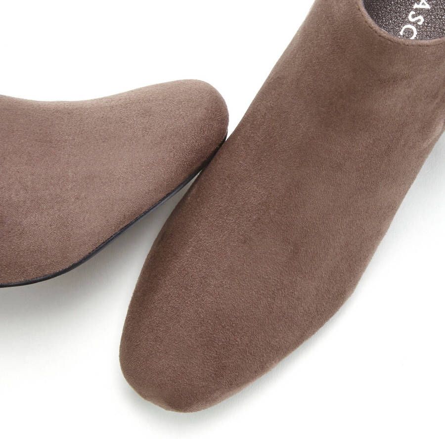 Lascana Laarsjes Laarzen met comfortabele blokhak VEGAN