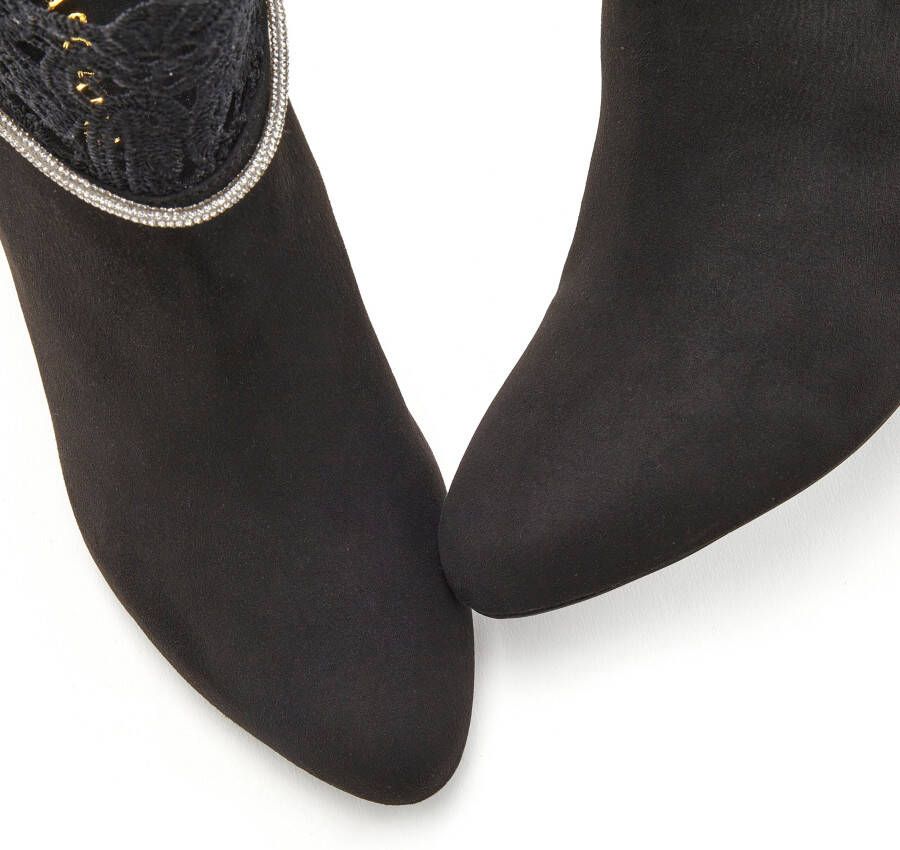 Lascana Laarsjes met elegante kantafwerking laarzen