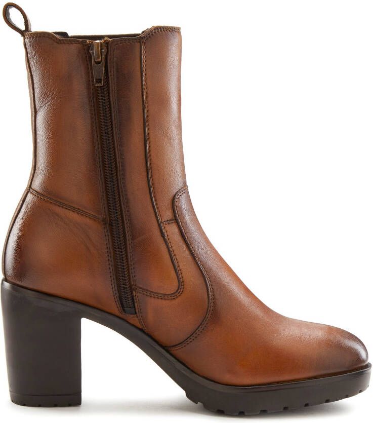 Lascana Laarsjes van leer in chelsea-look laarzen boots