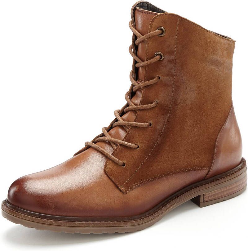 Lascana Laarsjes Boots van leer