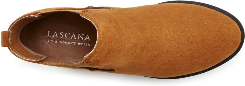Vivance Chelsea-boots comfortabel om in te glijden vegan enkellaarsjes