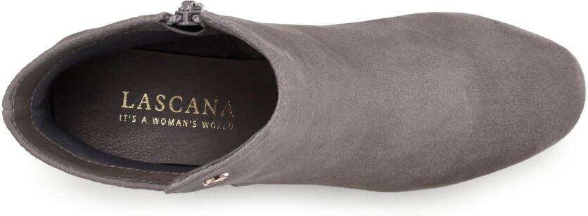 Lascana Laarsjes met comfortabele blokhak enkellaarsjes laarzen vegan