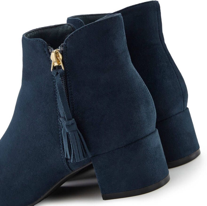 Lascana Laarsjes Laarzen met comfortabele blokhak VEGAN