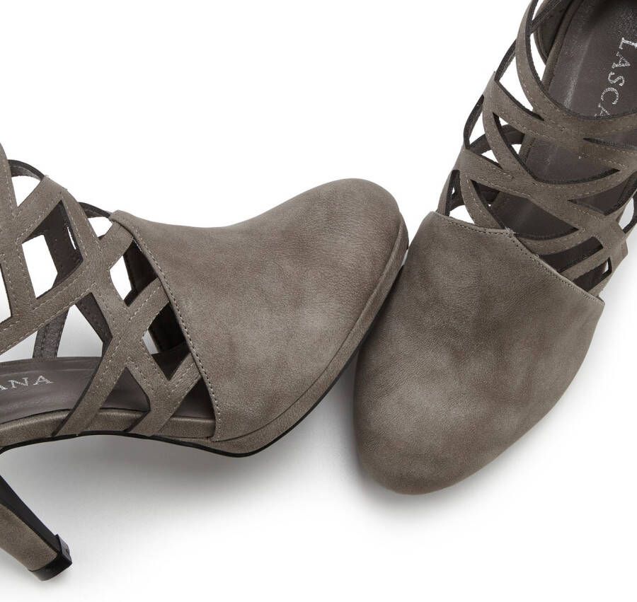 Lascana Laarsjes Laarzen met cut-outs VEGAN