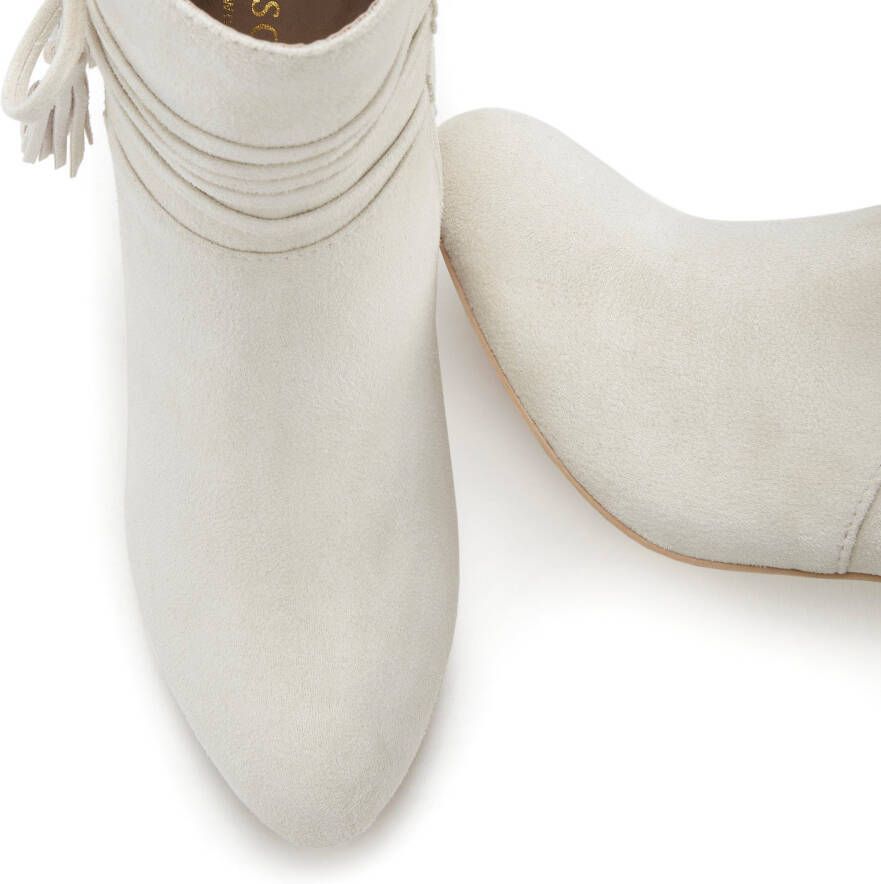 Lascana Laarsjes met blokhak high-heel enkellaars enkellaarsjes laarzen