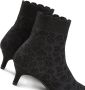 Lascana Enkellaarsjes Sock Boot High heel laarsjes laarzen kleine hak & elastische punt - Thumbnail 5