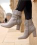 Lascana Laarsjes met blokhak high-heel enkellaars enkellaarsjes laarzen - Thumbnail 3