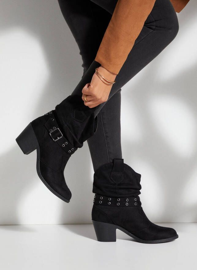 Lascana Cowboylaarsjes Cowboy boots western enkelboots VEGAN