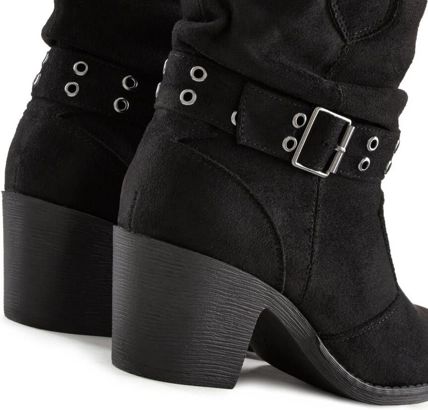 Lascana Cowboylaarsjes Cowboy boots western enkelboots VEGAN