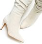 Lascana Laarzen met ritssluiting met modieuze rimpeling lange schacht high-heel enkellaars slouchy boots - Thumbnail 5