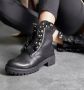 Lascana Laarzen met ritssluiting met glinsterende steentjes en kleine ruches laarsjes ankle boots - Thumbnail 14