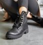 Lascana Laarzen met ritssluiting met glinsterende steentjes en kleine ruches laarsjes ankle boots - Thumbnail 16