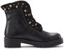 Lascana Laarzen met ritssluiting met glinsterende steentjes en kleine ruches laarsjes ankle boots - Thumbnail 4