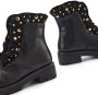Lascana Laarzen met ritssluiting met glinsterende steentjes en kleine ruches laarsjes ankle boots - Thumbnail 6