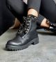 Lascana Laarzen met ritssluiting met glinsterende steentjes en kleine ruches laarsjes ankle boots - Thumbnail 7