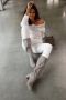 Lascana Instaplaarzen Slip-on boots slouchy boots slip-on stretch & blokhak - Thumbnail 12