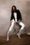 Lascana Instaplaarzen Slip-on boots slouchy boots slip-on stretch & blokhak - Thumbnail 14