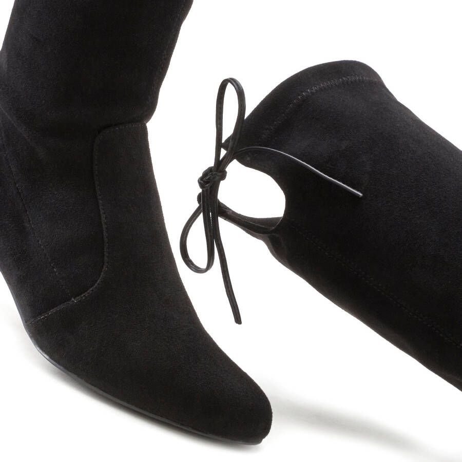 Lascana Instaplaarzen Slip-on boots slouchy boots slip-on stretch & blokhak