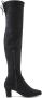 Lascana Overknee-laarzen Slouchy boots lange schacht laarzen instap laars zacht stretchmateriaal - Thumbnail 2