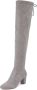 Lascana Overknee-laarzen Slouchy boots lange schacht laarzen instap laars zacht stretchmateriaal - Thumbnail 2