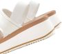 Lascana Plateausandaaltjes Zomerschoen sandalen bandjesandalen open schoen Sandalette van leer met modieus comfortabele plateausole - Thumbnail 4
