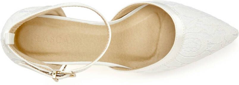 Lascana Pumps Slingpumps riemchenpumps met punt en comfortabele hakhoogte