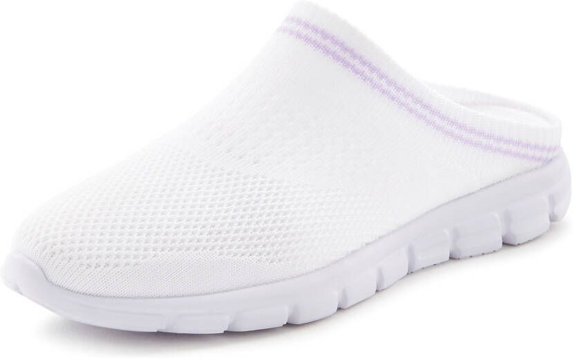 Lascana Sabots Sneaker slip-in sneaker vrijetijdsschoen lage schoen